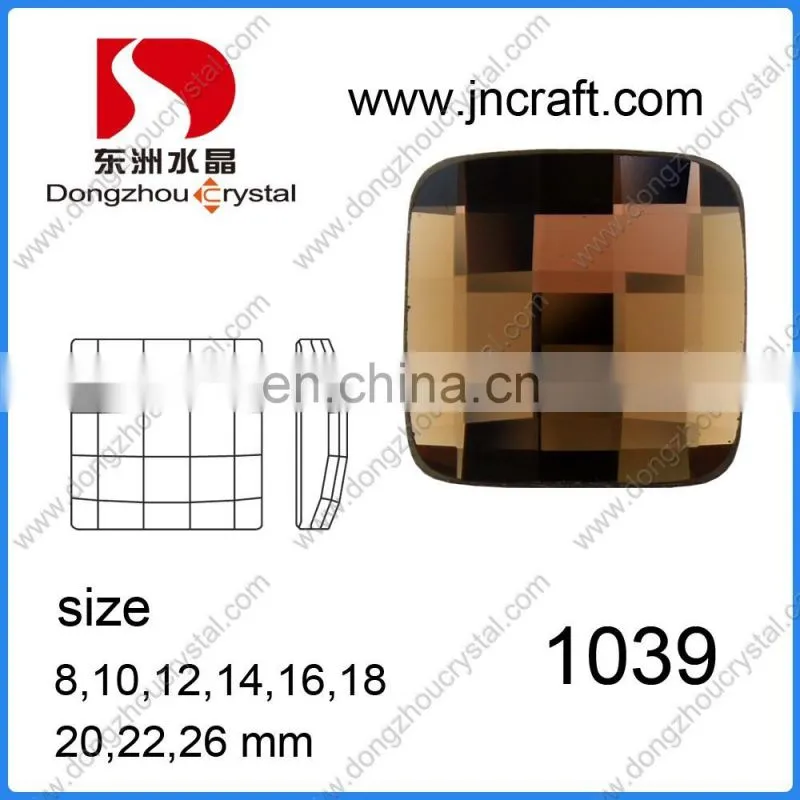 DZ-1012 Wholesale Loose Crystal Garment Beads Mirror Glass Stone for Clothing Decoration