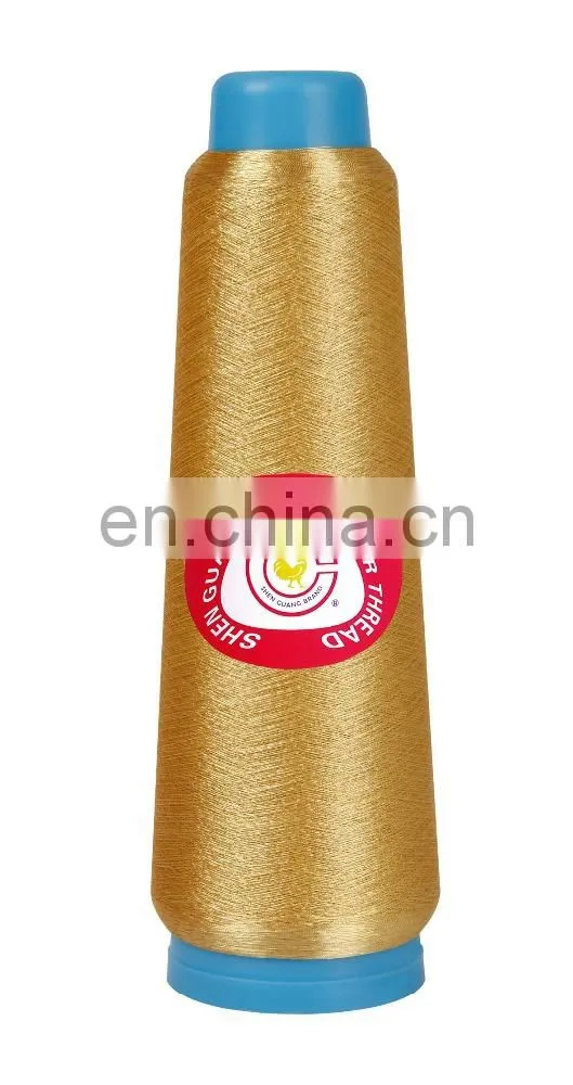 Pure gold metallic thread for traditional embroidery