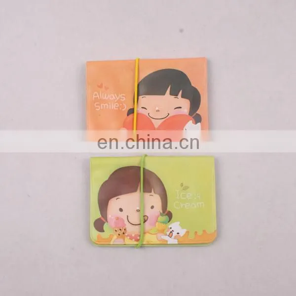 New arrvial Plastic PVC custom passport holder Wallet with card holder