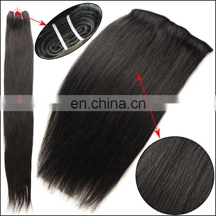 Durable Wavy Indian Temple Hair Weave