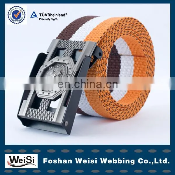 2013 exclusive design classic custom printed web belt