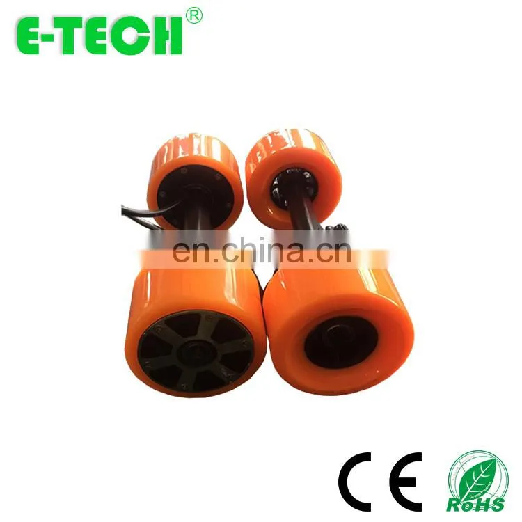 CE 3 inch 36v single shaft brushless gearless for wheelchair electric scooters wheel motor