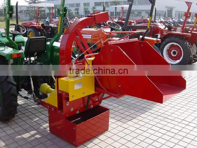 CE Certification hydraulic pto wood chipper