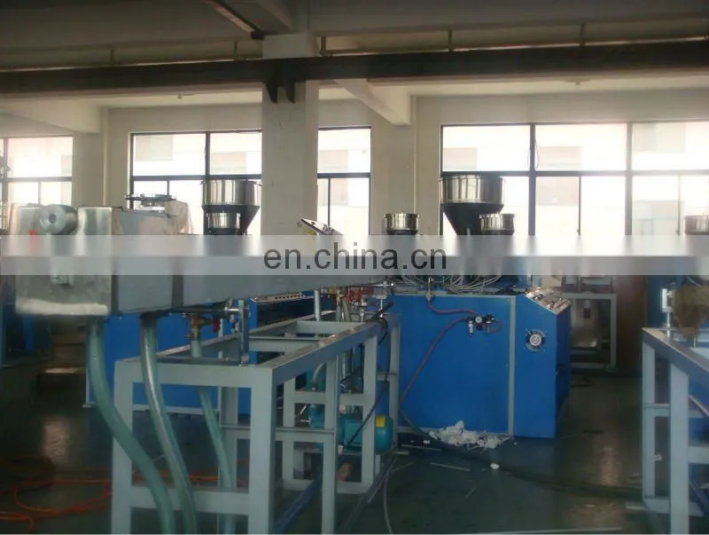 plastic lollipop stick making machine with two notch