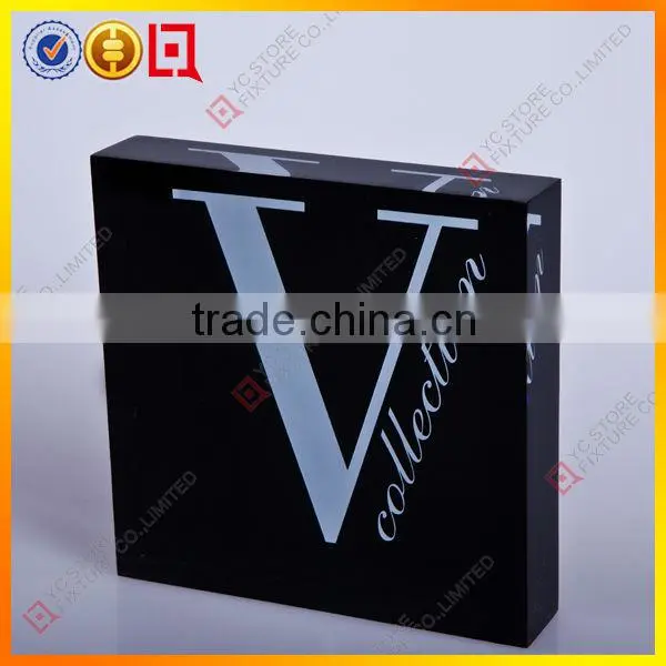 Custom acrylic brand blocks