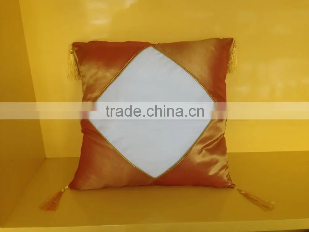 Custom Sublimation Heat Transfer Printing Pillowcase with Tassel 42*42cm