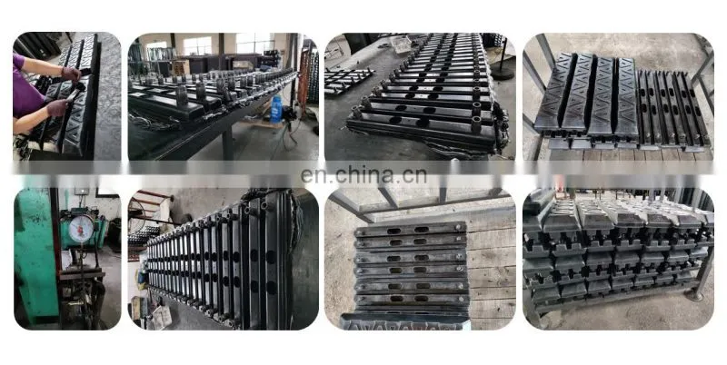 Best seller mini excavator PC30 rubber track pads for undercarriage