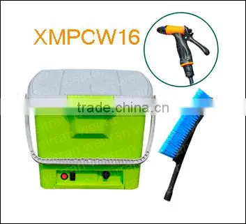 (84773) 15L portable car washing, car battery operated folding car washer