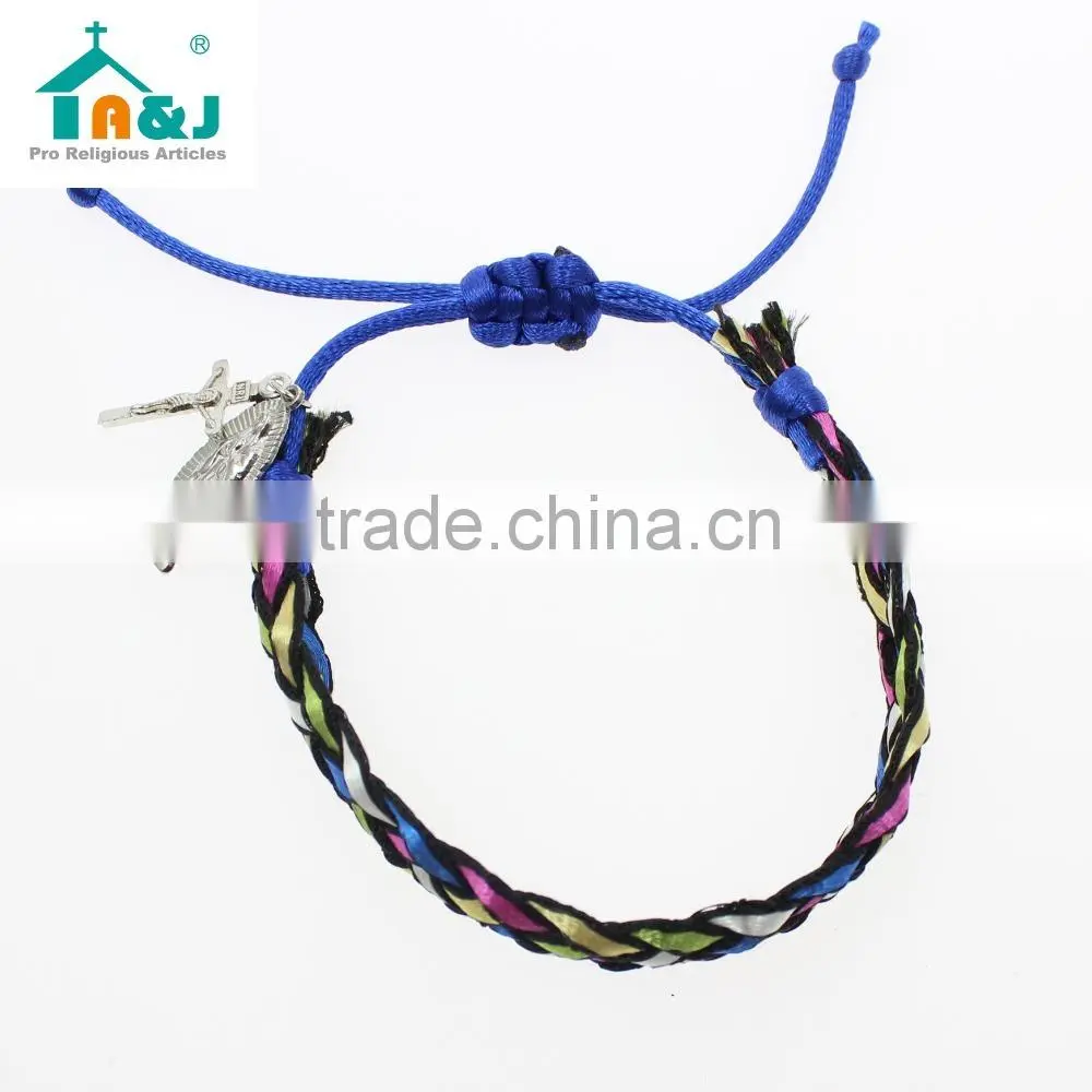 Our lady of guadalupe with crucifix bracelet