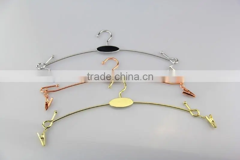 metal underwear hanger multi-color underwear hanger for lady