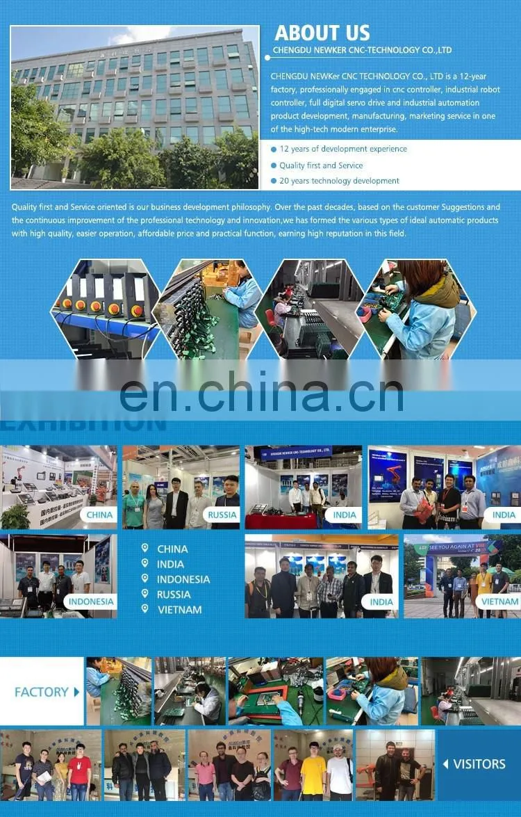 NEWKer cnc lathe 5 axis retrofit cnc control system for pc controls for cnc plasma cutting press brake machine