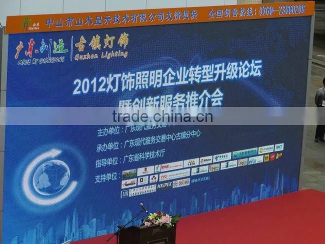 P12 background rental outdoor stage led screen