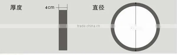 standard simple style round wall clock