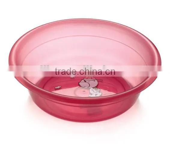 Callia colorful and clear plastic basin