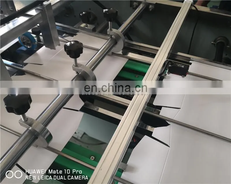 HBM1000 Automatic 3D 3-dimensional 4 corner french fried chips hamburger Burger Paper box making machine