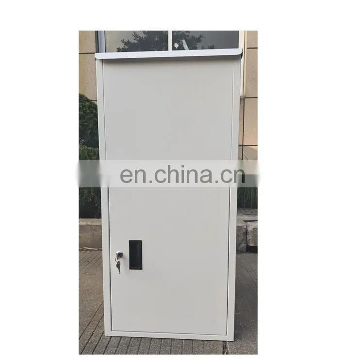 Galvanized Steel Power Coating Free Standing Parcel Drop Box Standing Mail Box
