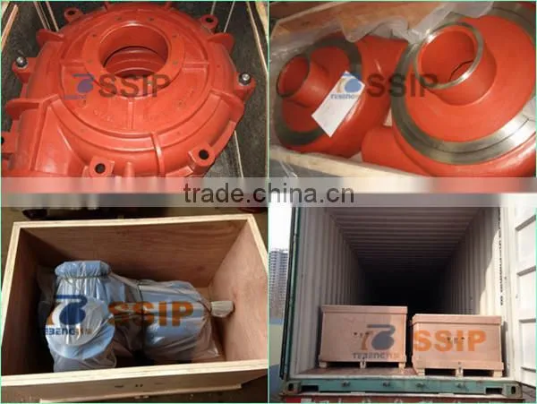 Sinter Rubber Lined Slurry Pump