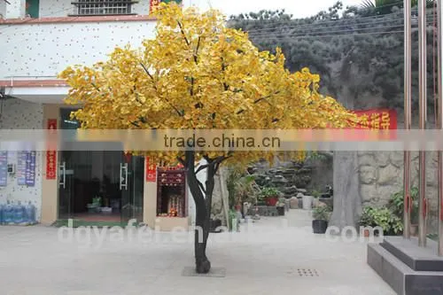 the cheap highimitation artificial trees large leaf artificial outdoor/indoor large trees ginkgo tree