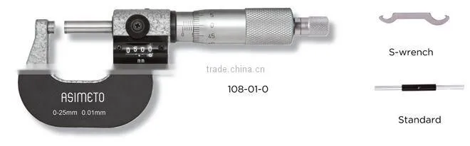 DIGIT COUNTER OUTSIDE MICROMETERS
