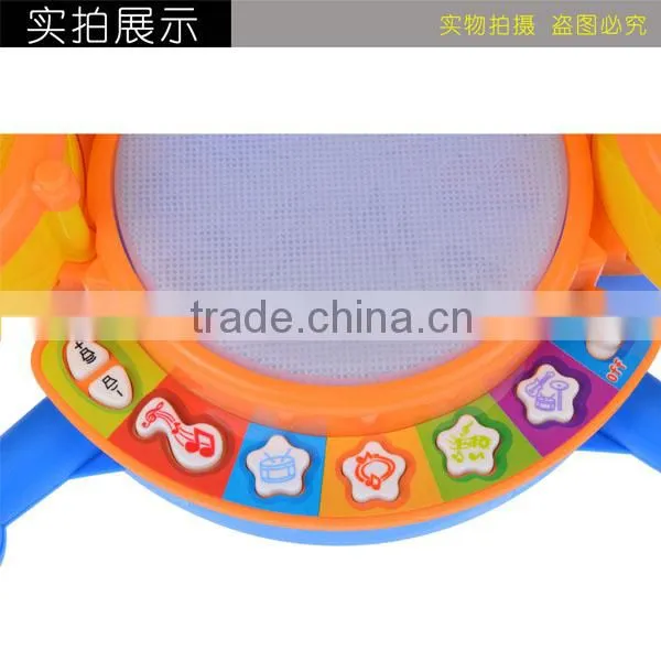 Preschool education toys, jazz drum toy, with light and music