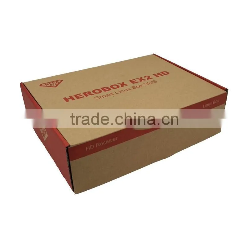 Satellite receiver genuine Herobox EX2 HD DVB-S2 with BCM7358 752MHZ MIPS Processor dual core