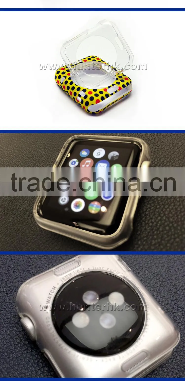 2015 Newest Protective Crystal PC Cover for iWatch
