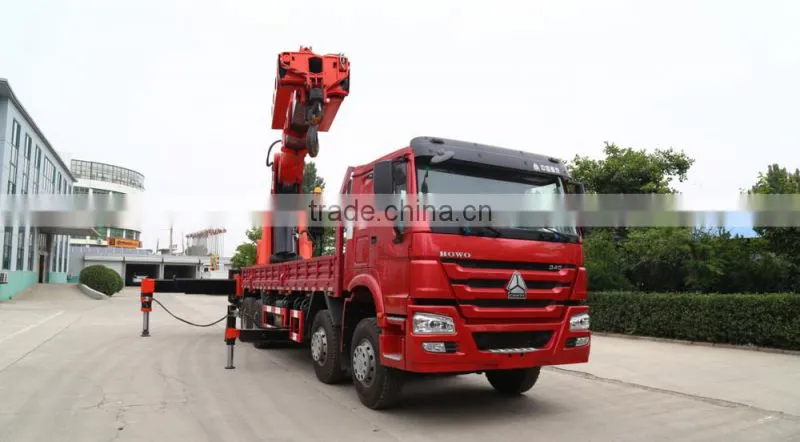 lowest price !!! Euro 2 6*4 truck mounted crane
