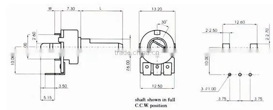 trimmer potentiometer
