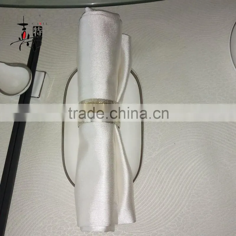 Restaurantr decorating solid color embroidered table napkins