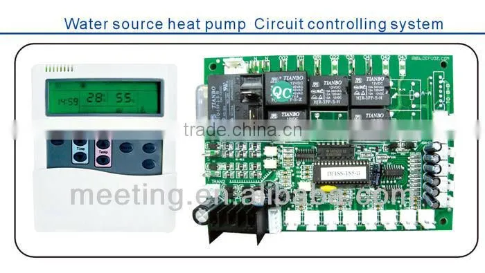 geothermal heat pump meeting heat pumps CE ISO ROHS EMC EN14511