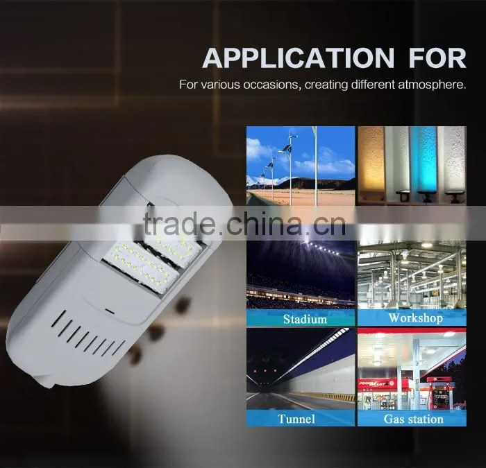 new style from china manufactory IP67 rating 100w led street light with module parts