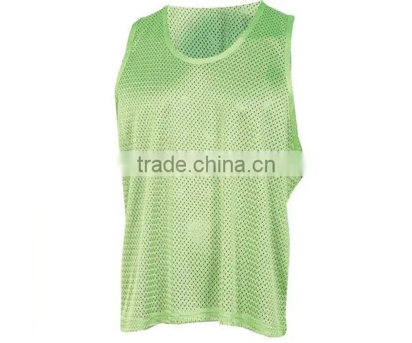 100% breathable soccer training vest