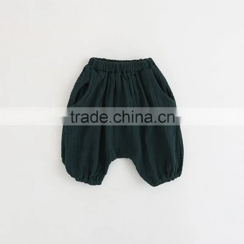 Summer Children's Clothes 2016 New Arrival Girl Cloth Five Solid Color Cotton And Tingle Shorts Infants & Toddler Clothing Pants