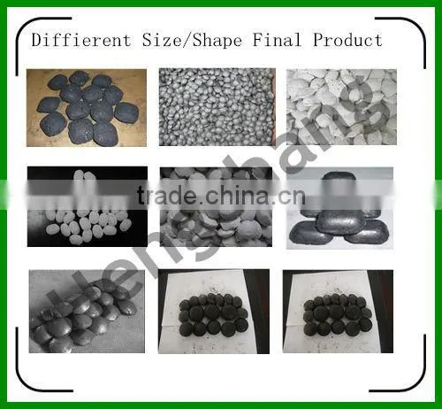 Lower price charcoal briquette making machine