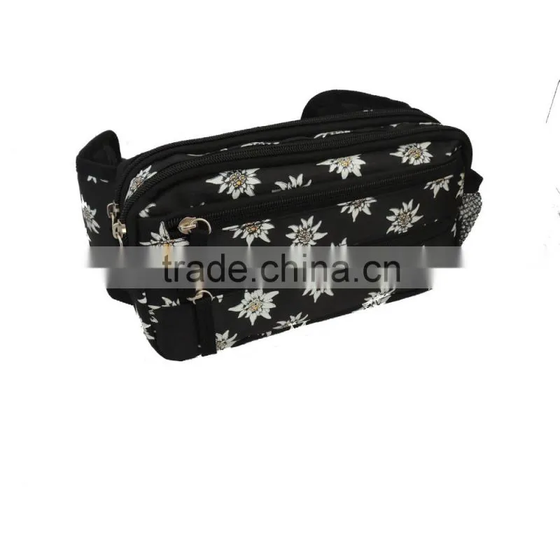full printing money promotional waist bag for women