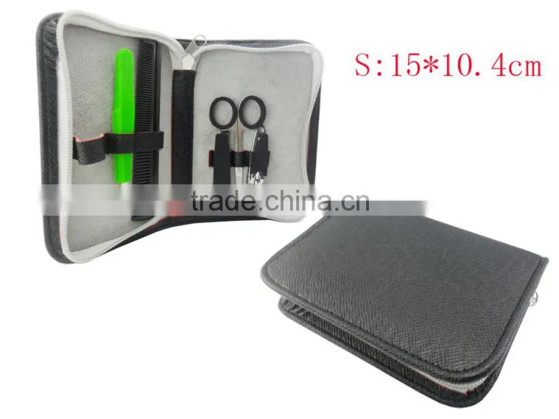 Hot selling stainless steel case manicure set