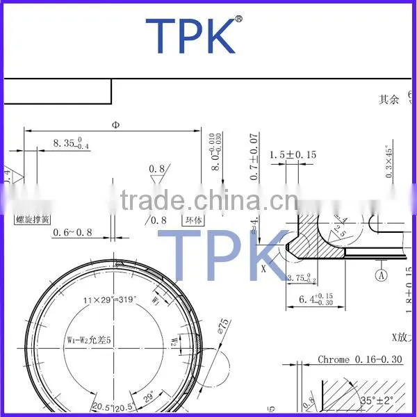 N14 engine piston ring set,3804500 4089489 4024942