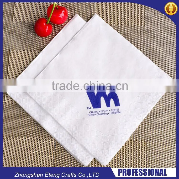 Bulk packing sale custom printing paper napkin