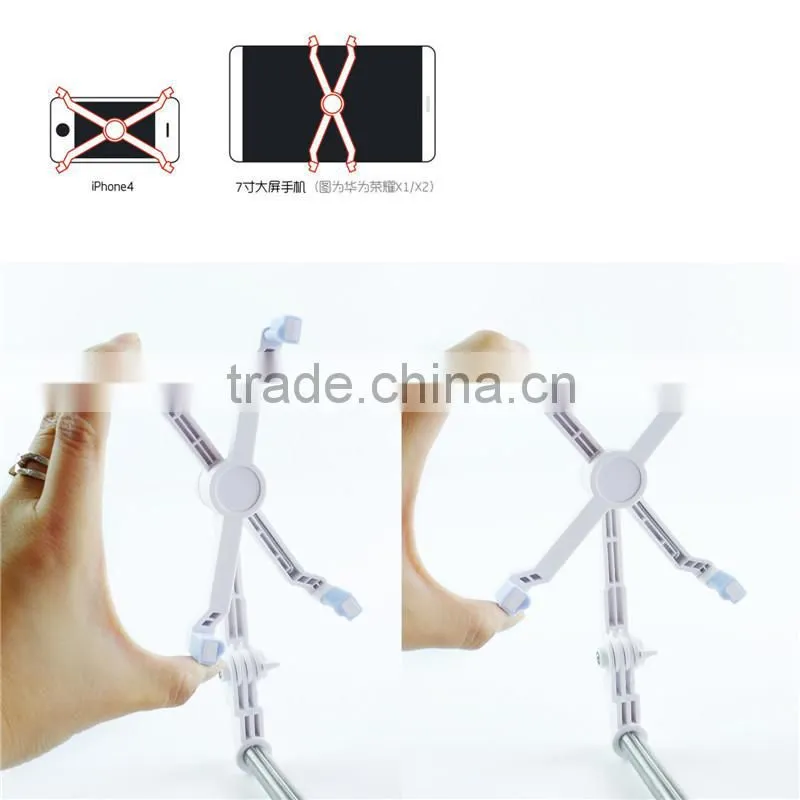 Mobile Phone Selfie Stick Monopod Handheld Monopod mini portable bluetooth Selfie-Stick