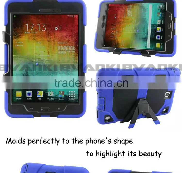 Rugged Hybrid Silicone Tablet Case For Samsung Galaxy Tab A 9.7 inch T550 Smart Robot Back Cover,Hybrid Rugged Shockproof Cover