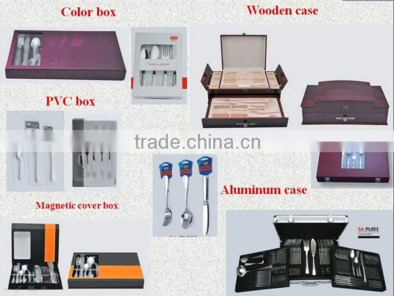 2015 New Products High Guangdong Quality 18/8 Stainless Steel Cutlery Set Available For Wholesale