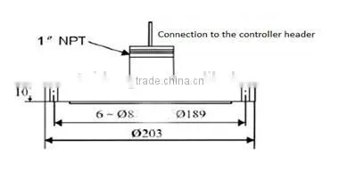 DRFK-98 RF Admittance Level Switch -Corrosion PTFE level switch