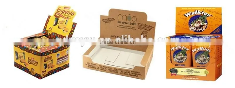 Custom Design Printed Recycled Paper Box, Cardboard Display Box