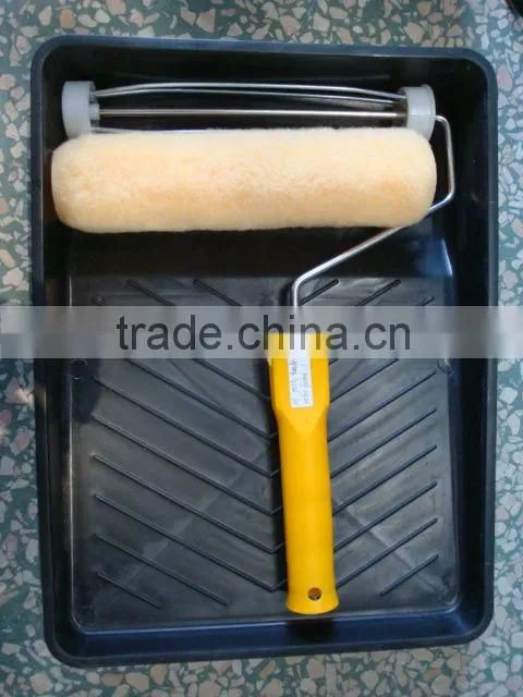 9" paint roller brush set