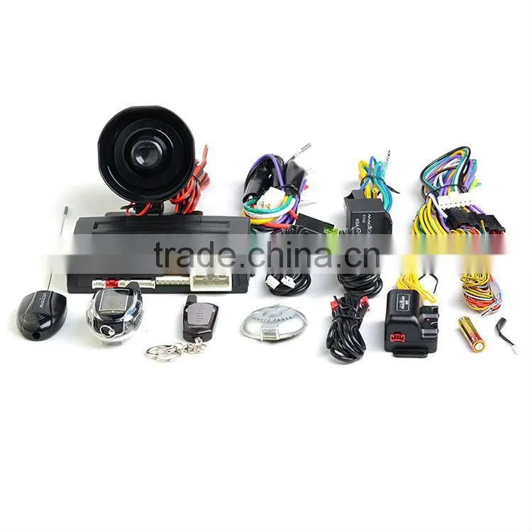 English version Two Way Car Alarm System Magicar M101AS with remote engine starter