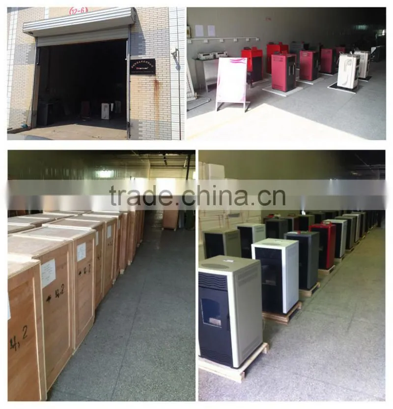 Smartmak Free Standing Wood Pellet Stove With Oven CE EN14785