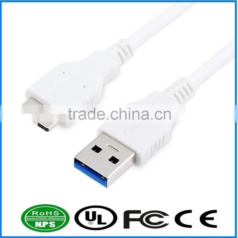 USB3.0 Cable AM To MicroB Cable stranded copper Charging cable For Smart Phone Dataline