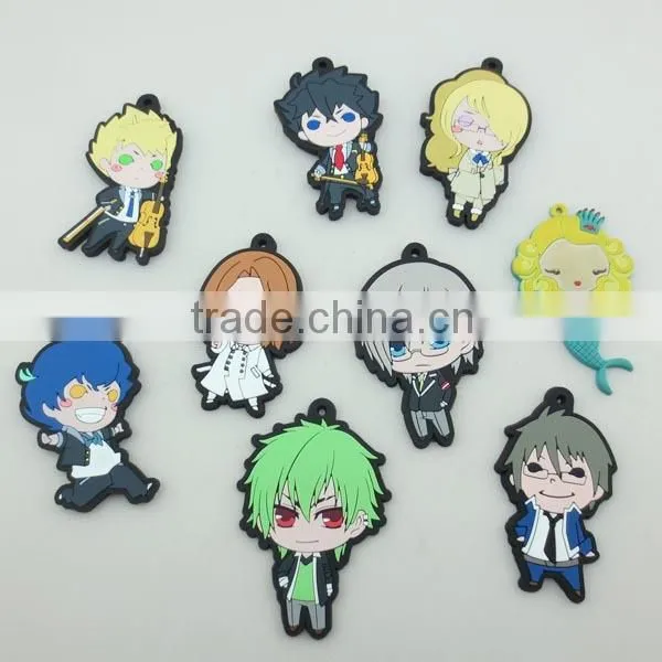 Silicone bag tag,cartoon bag tag,gummy bag tag
