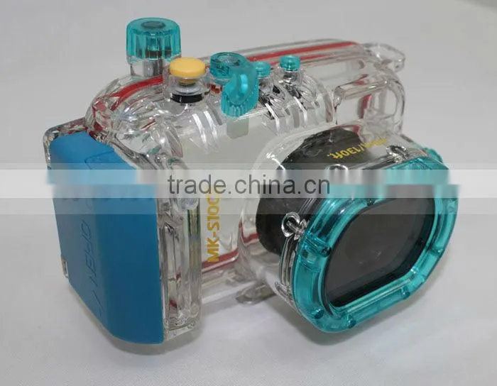underwater 40M waterproof camera case for Conon S100