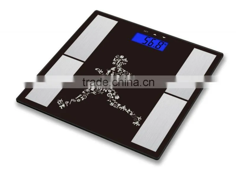 Latest design body fat scale for europe market